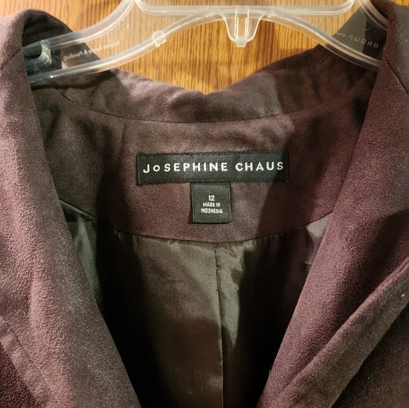 Josephine Chaus Size 12 Brown Blazer Jacket - Picture 6 of 10